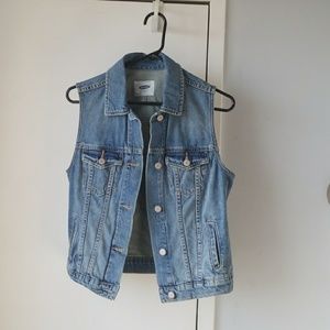 Old Navy denim vest